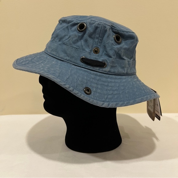 Tilley Accessories - TILLEY T3 WANDERER HAT - BLUE - SIZE 7 3/8 NWT - UNISEX